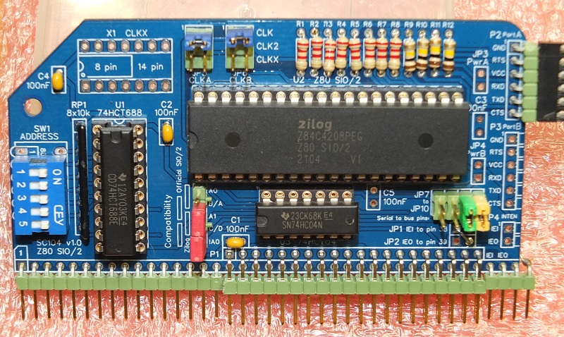 SC104 – Z80 SIO/2 module