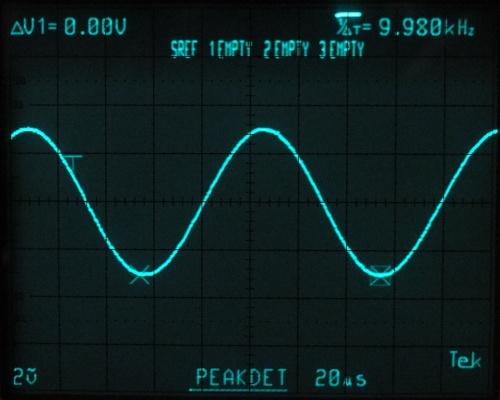 Save Waveform to memory 1, step 2