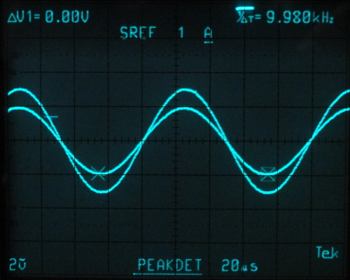 Save Waveform to memory 1, step 3