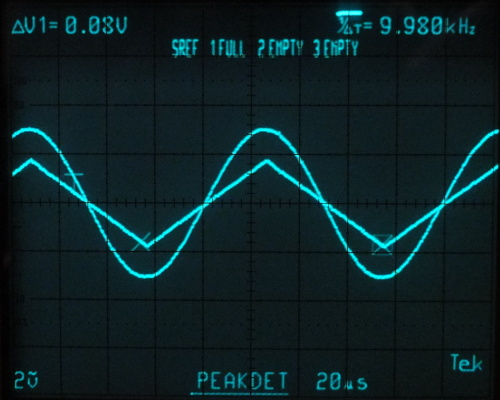 Save Waveform to memory 2, step 2