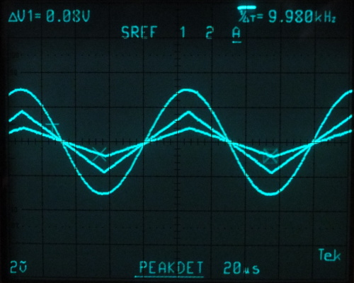 Save Waveform to memory 2, step 3